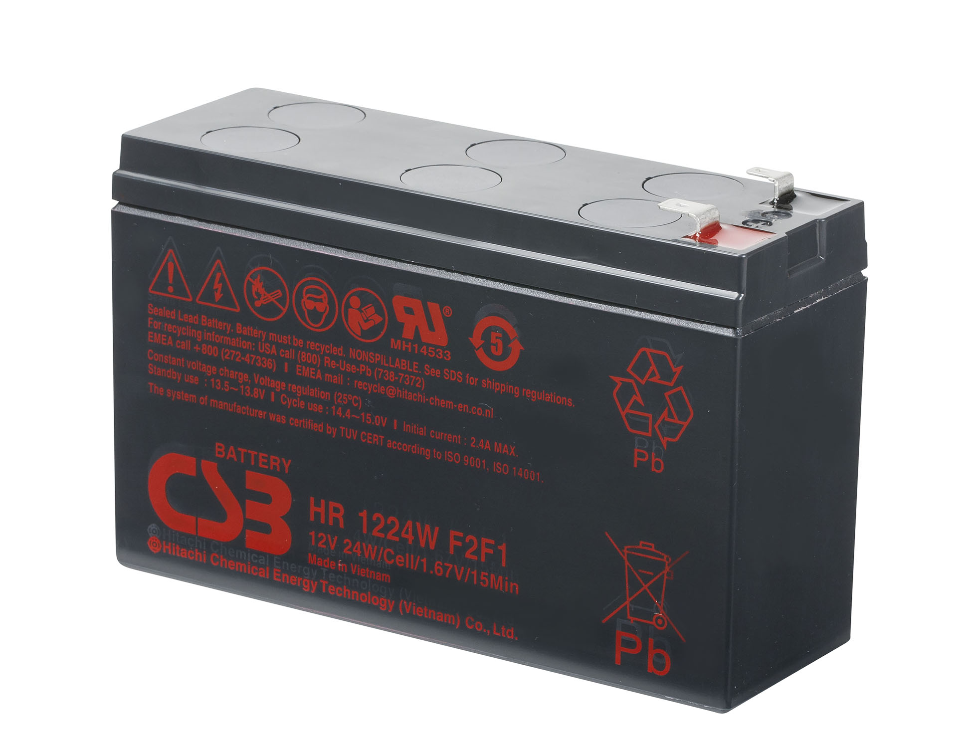 Аккумулятор CSB HR1224W (45253)