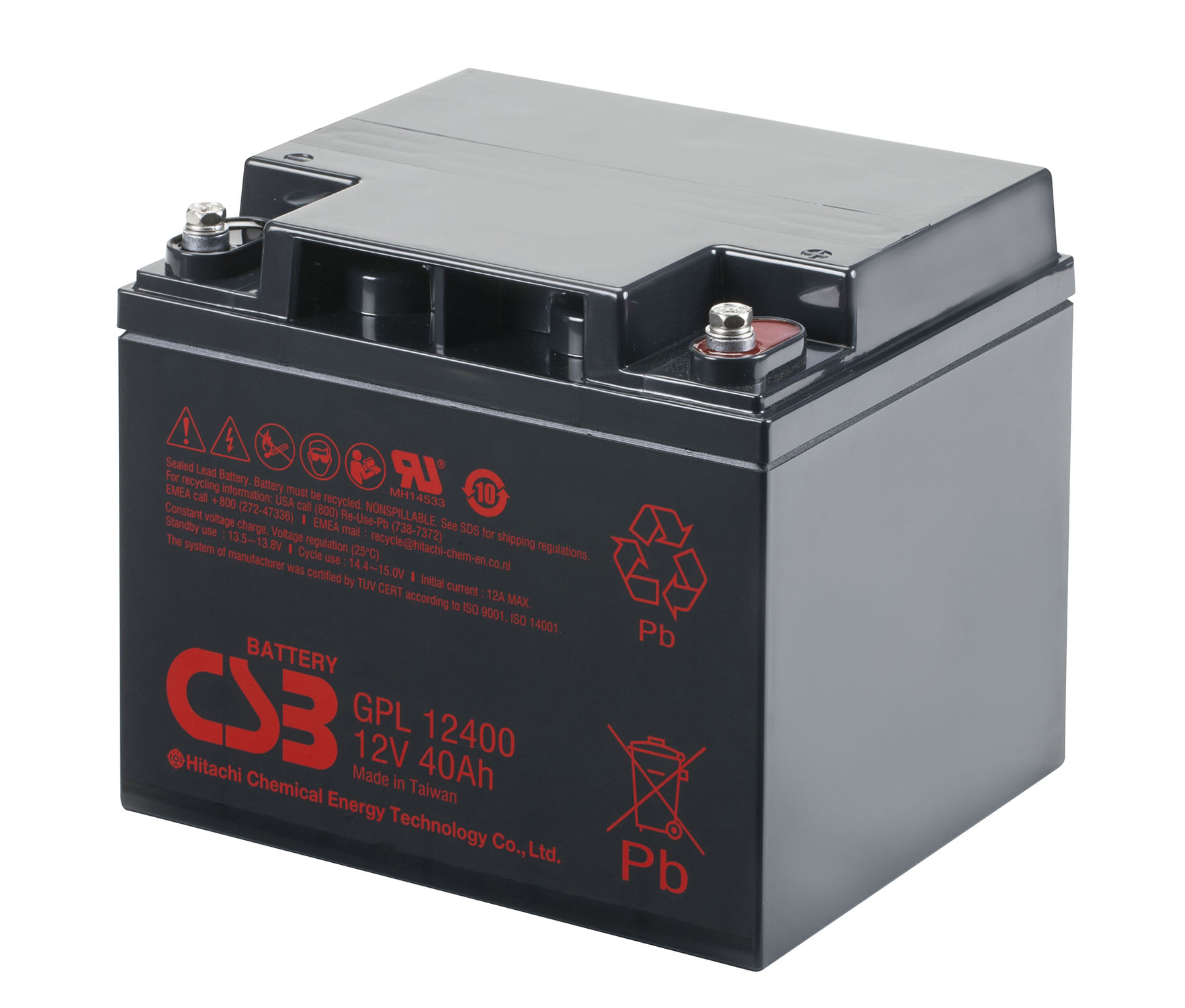 Аккумулятор CSB GPL12400 (45246)